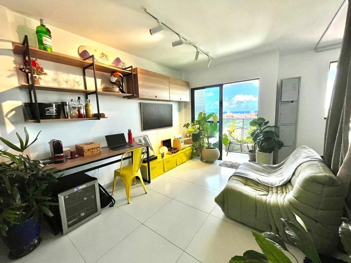 Ap Recife Rooftop With Pool - Downtown Apartment